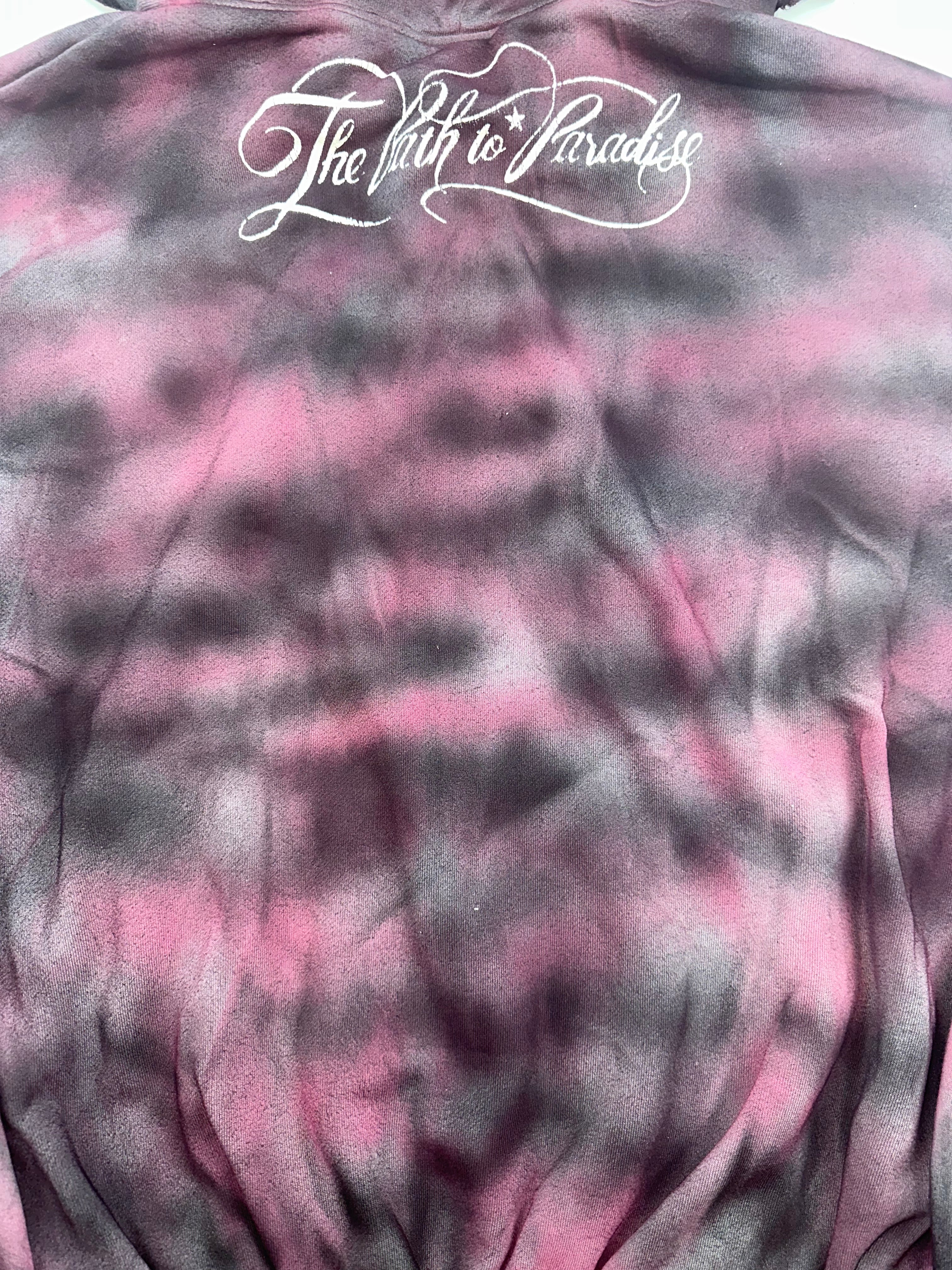 HS Airbrushed Zip Up Hoodie