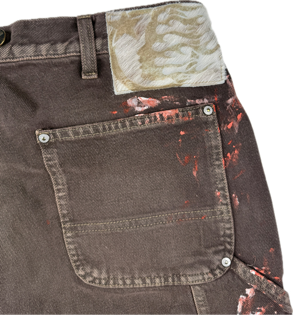 HS Studded Denim Shorts