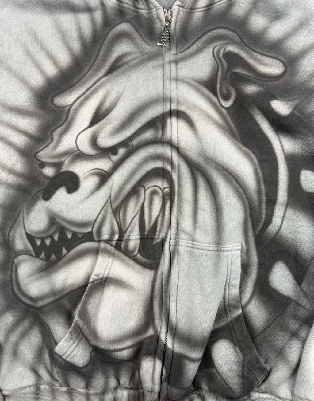 HS Bulldog Airbrush Hoodie