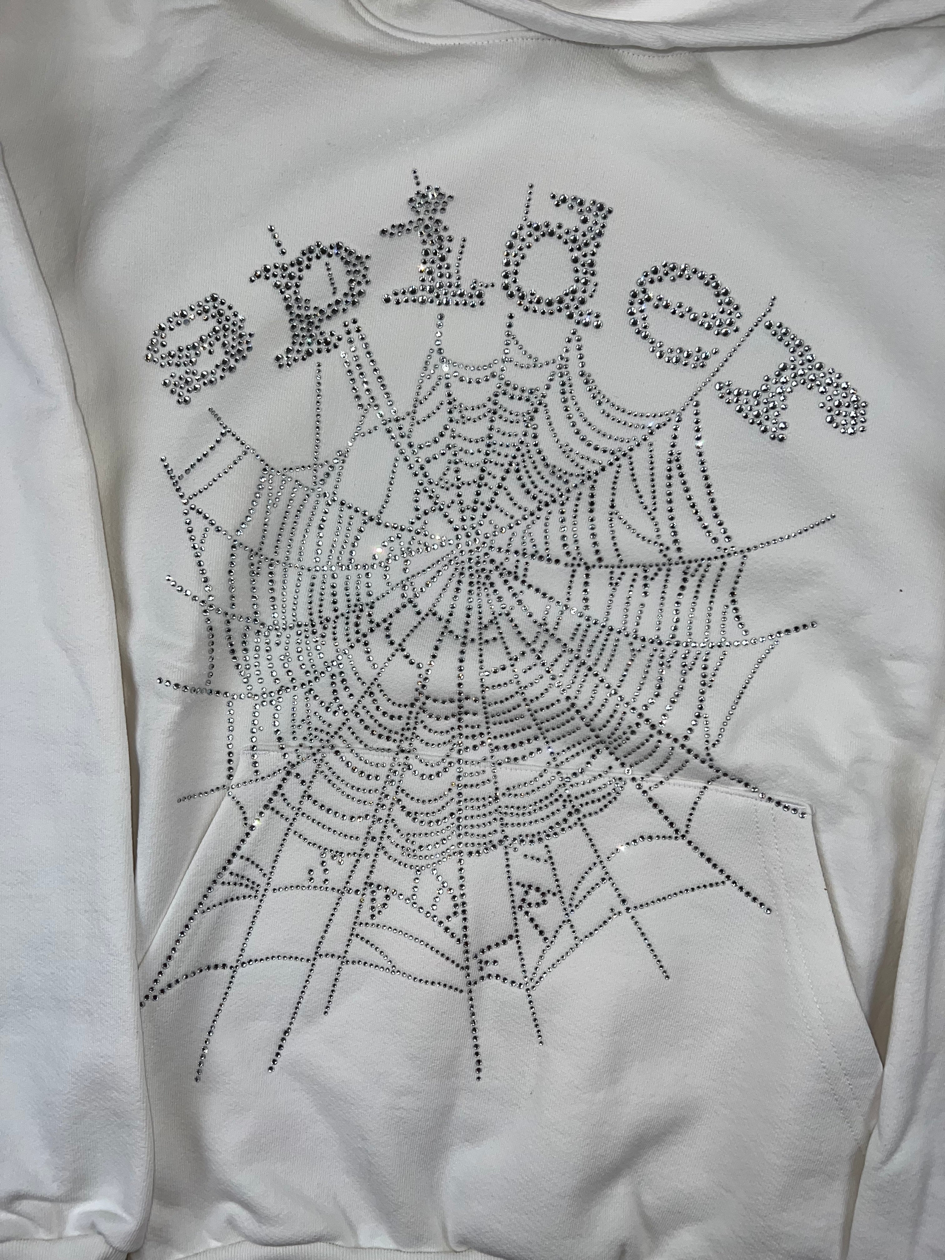 Sp5der OG Rhinestone Hoodie