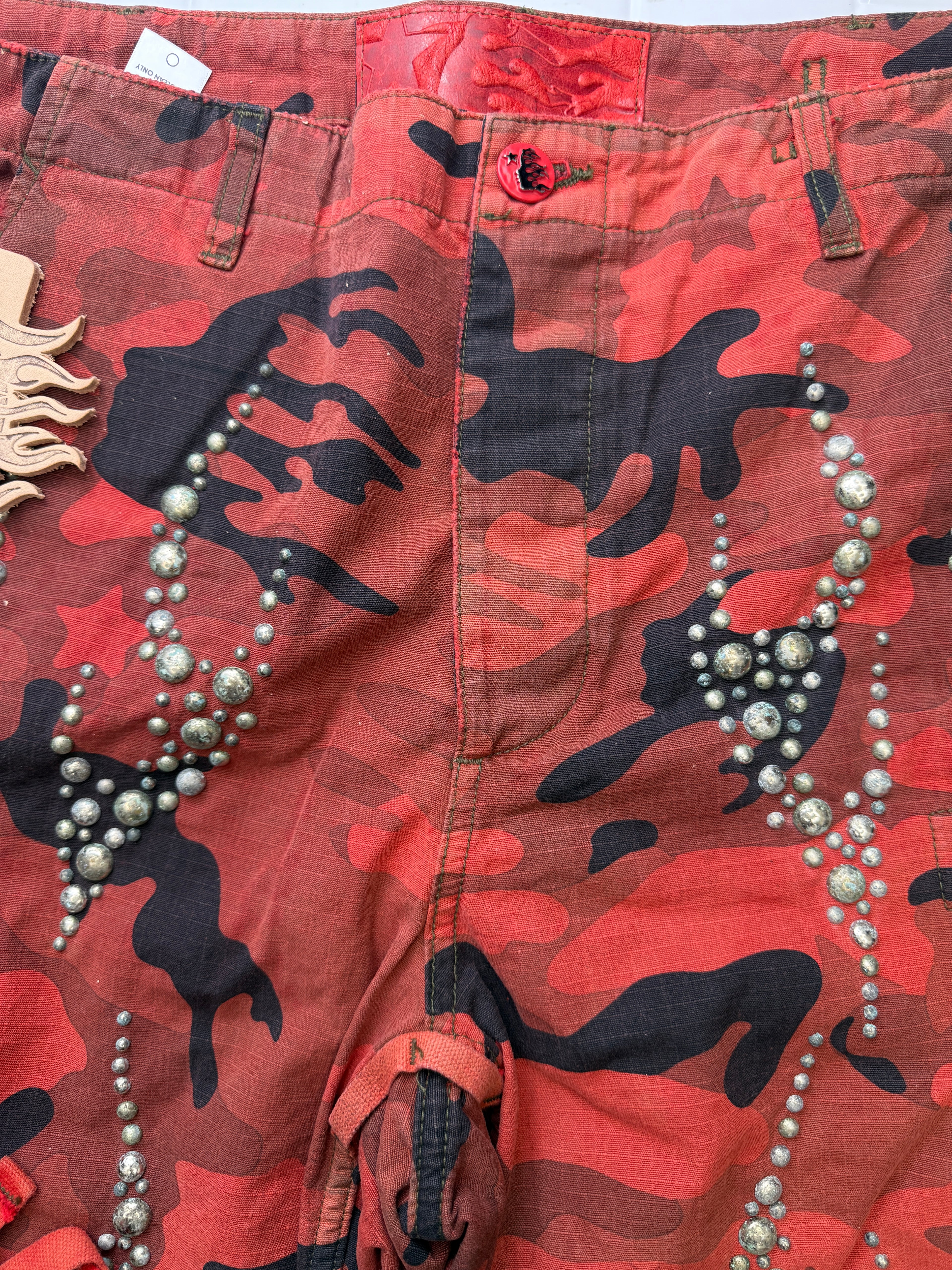HS Studded Cargo Shorts