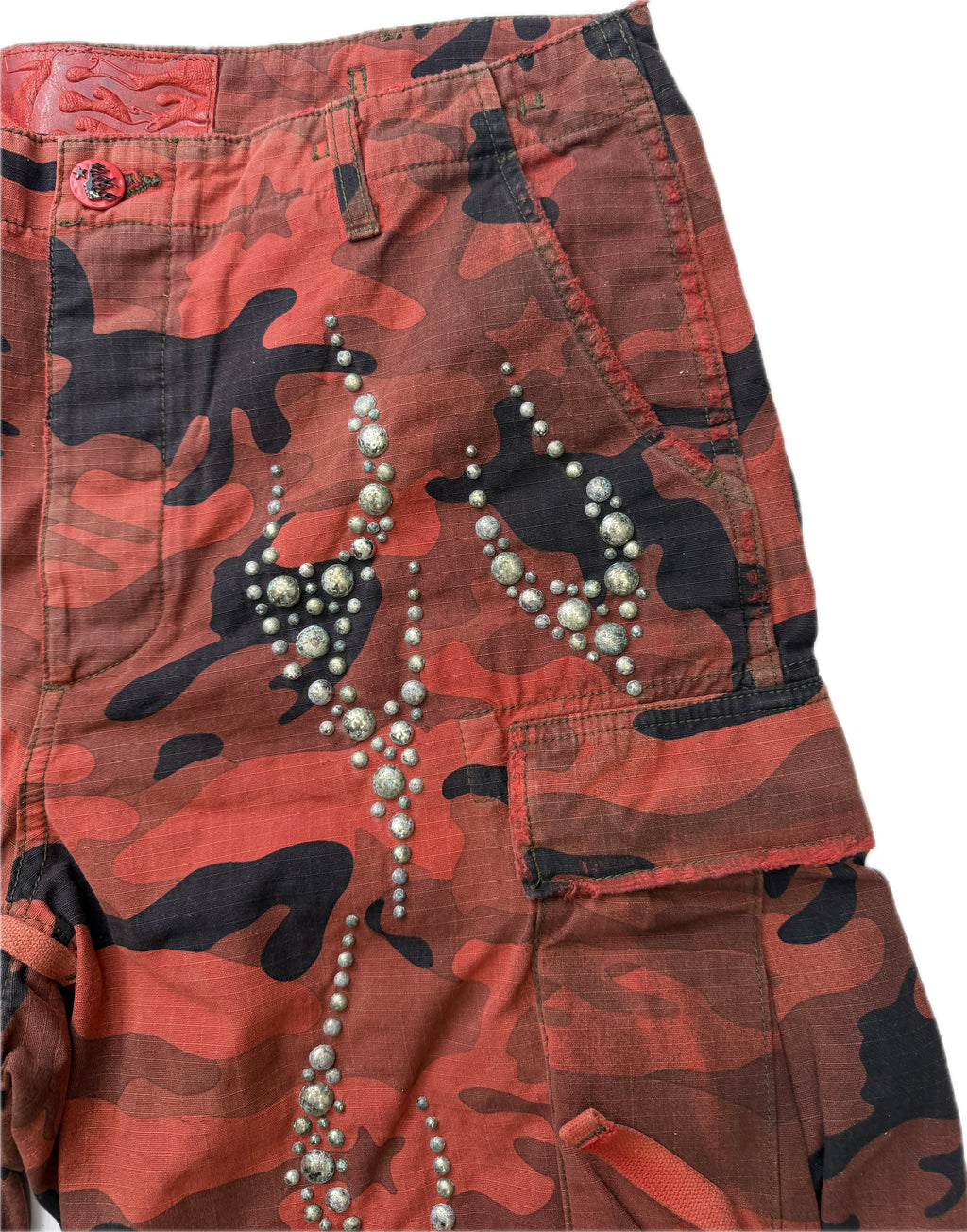 HS Studded Cargo Shorts