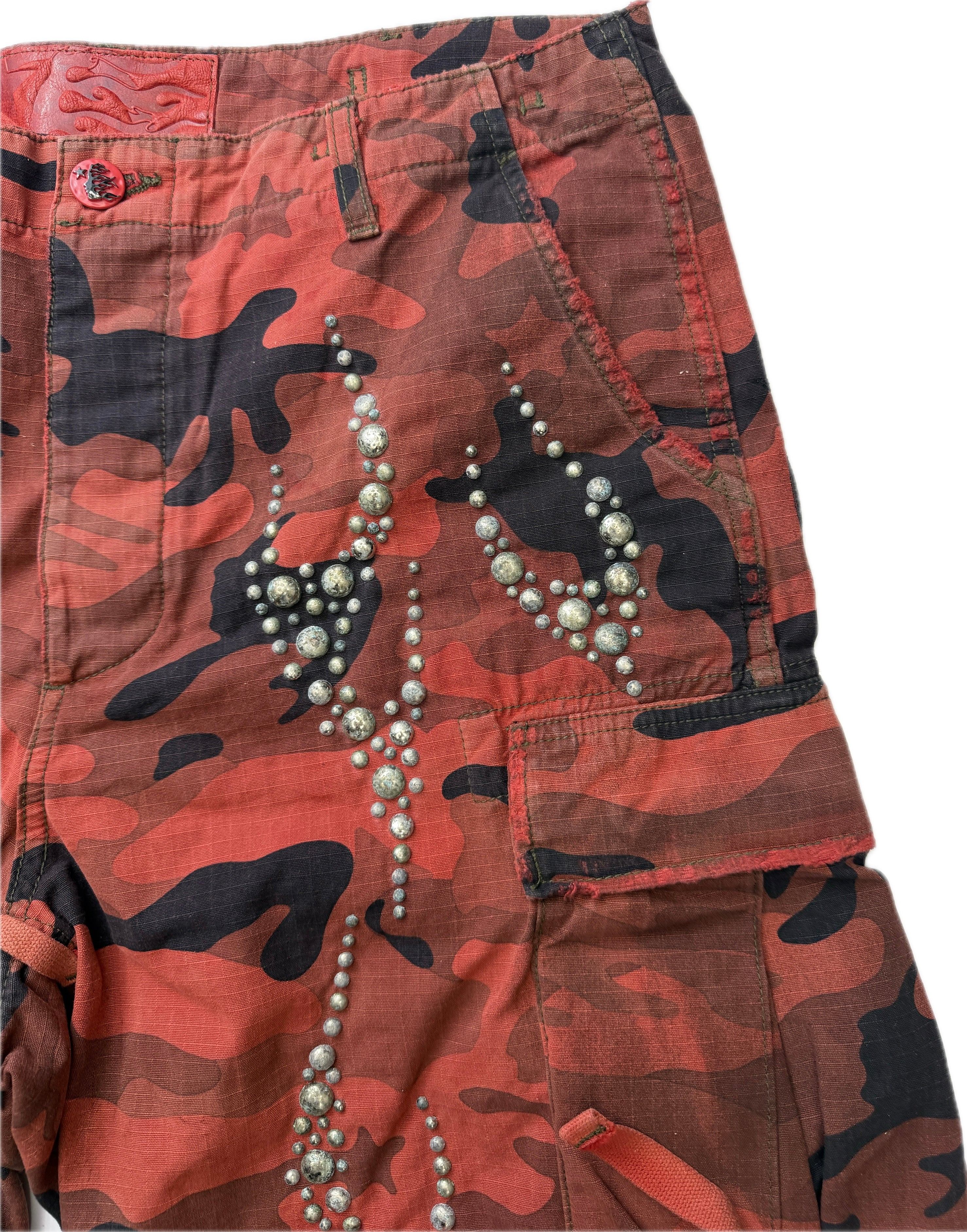 HS Studded Cargo Shorts