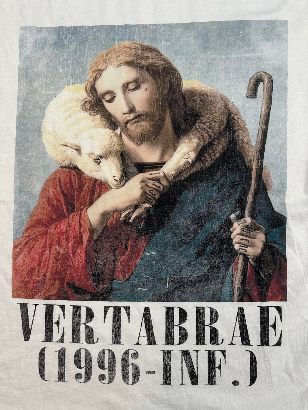 Vertabrae Jesus Sleeveless T-shirt