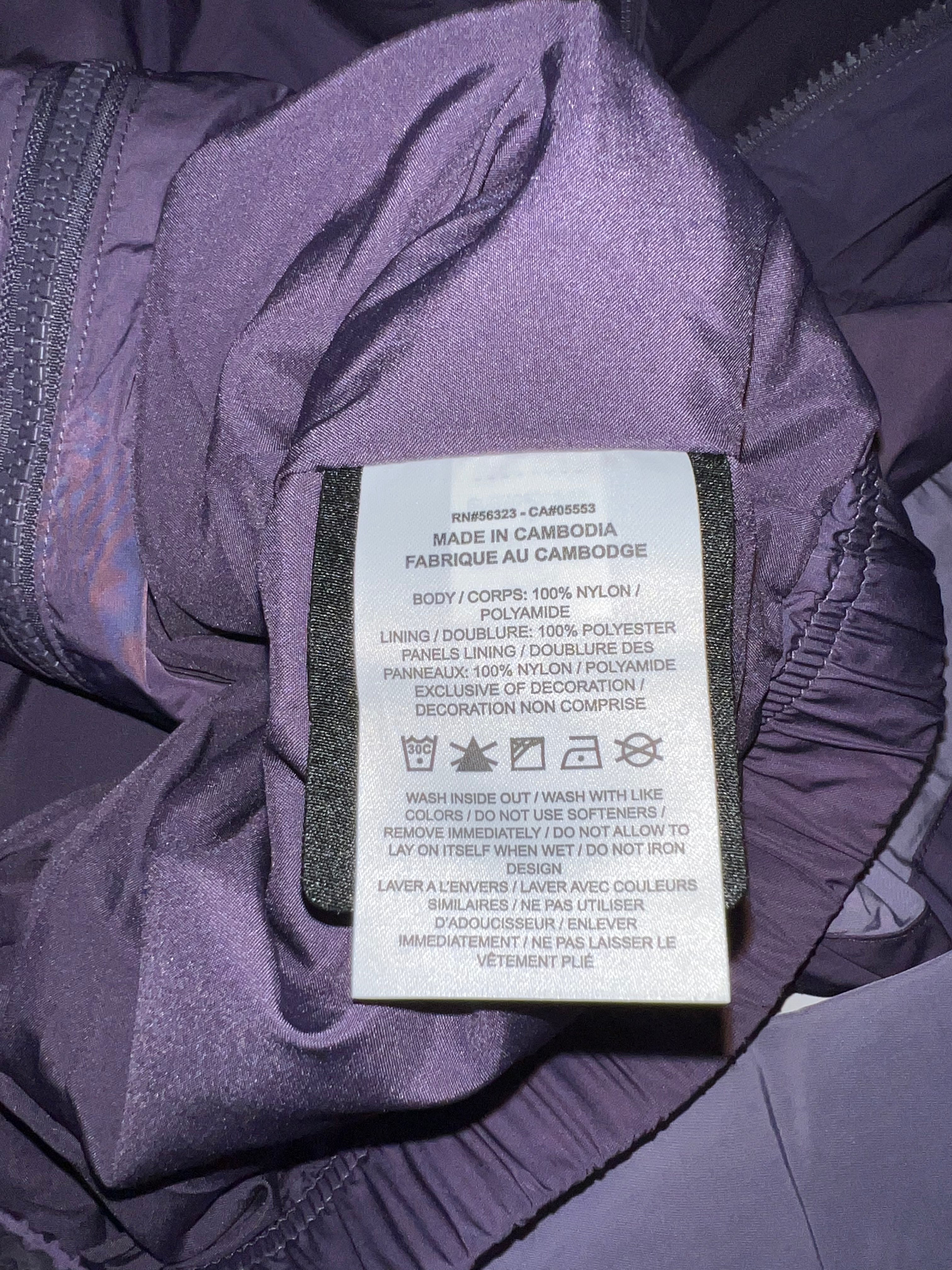 NOCTA Purple Track Jacket