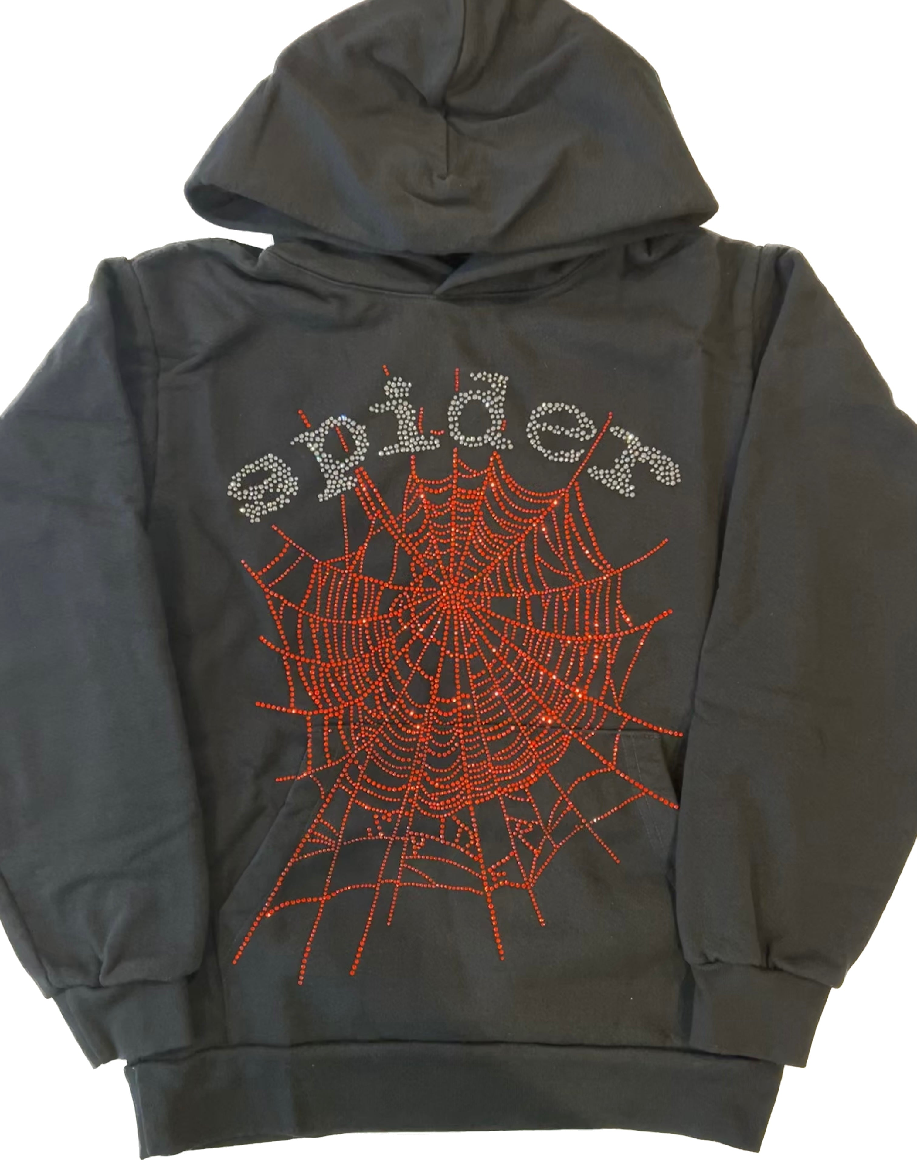 Sp5der OG Rhinestone Hoodie