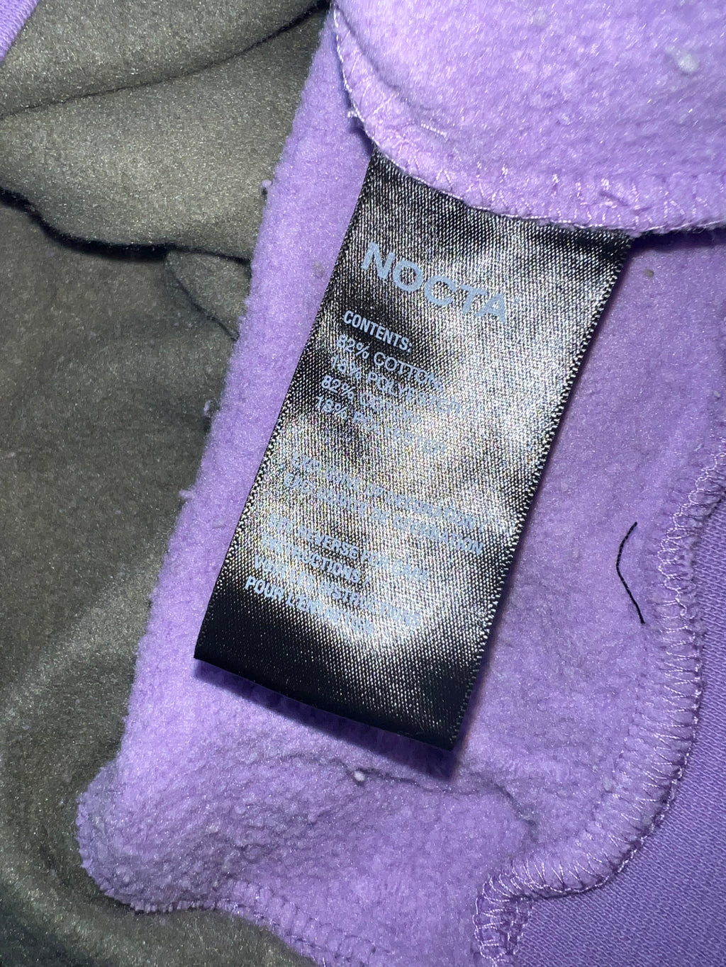 NOCTA x Defective Garments Hoodie