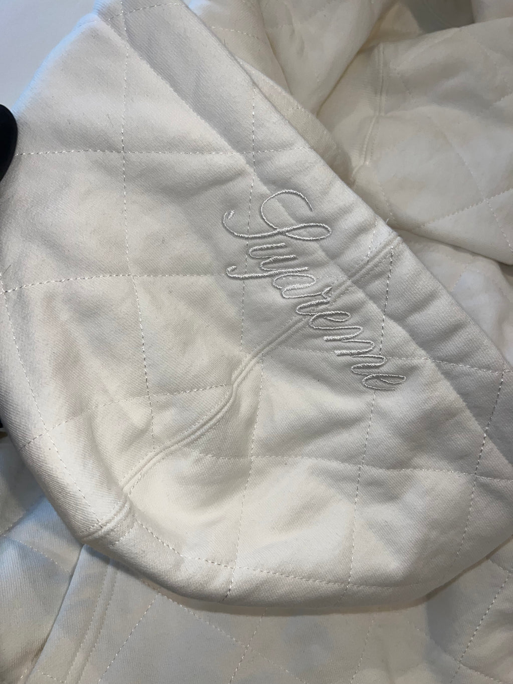 Supreme Quilted Hoodie