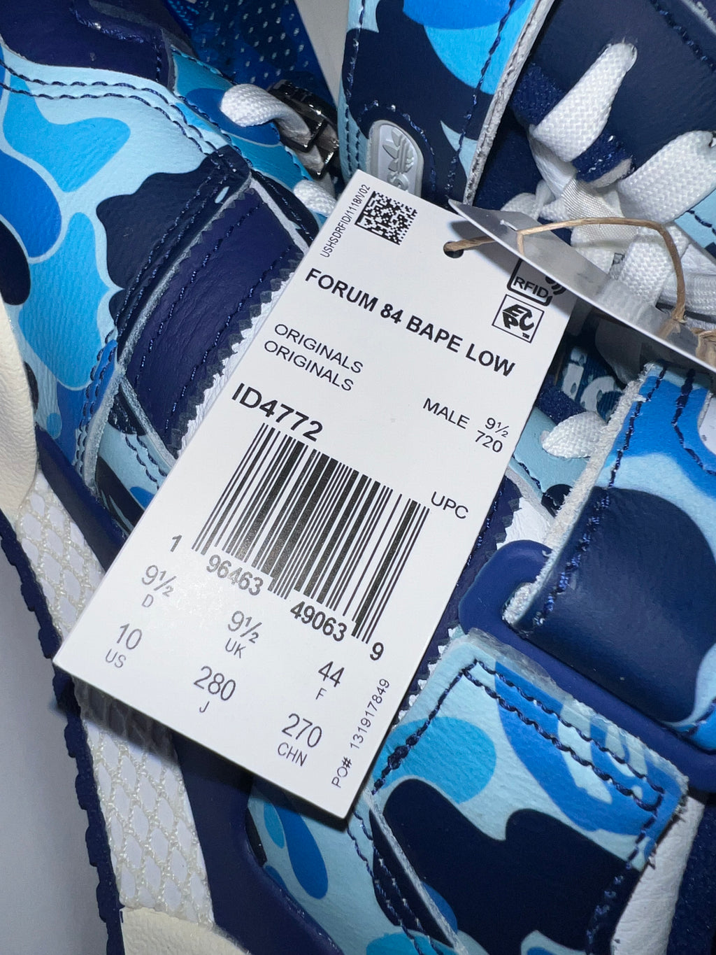 Adidas x Bape Forum Low 30th Anniversary