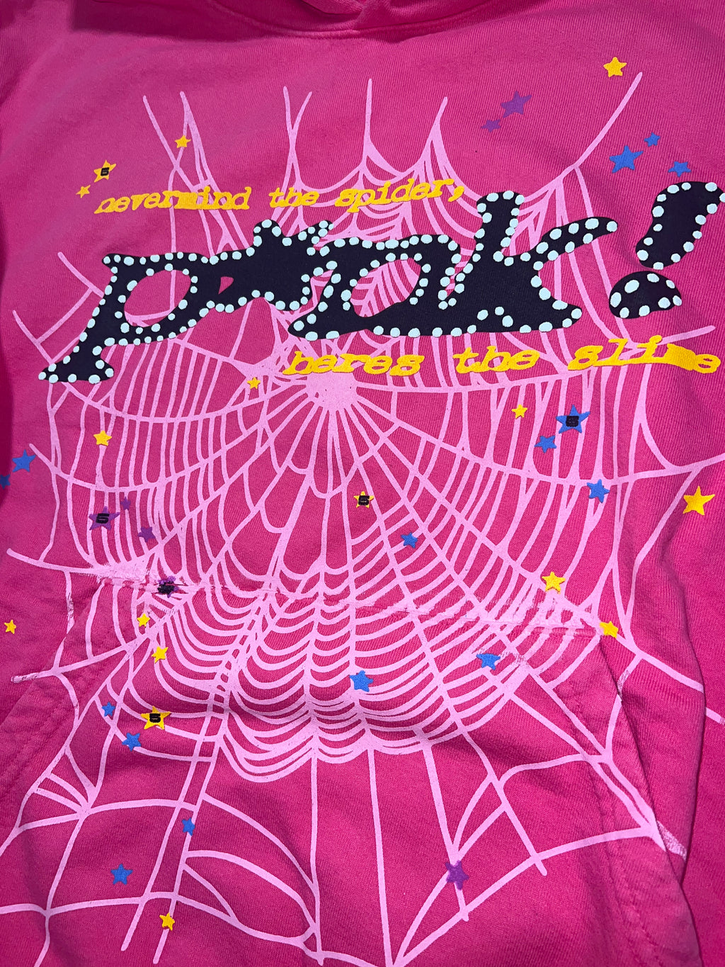 Sp5der P*NK Hoodie