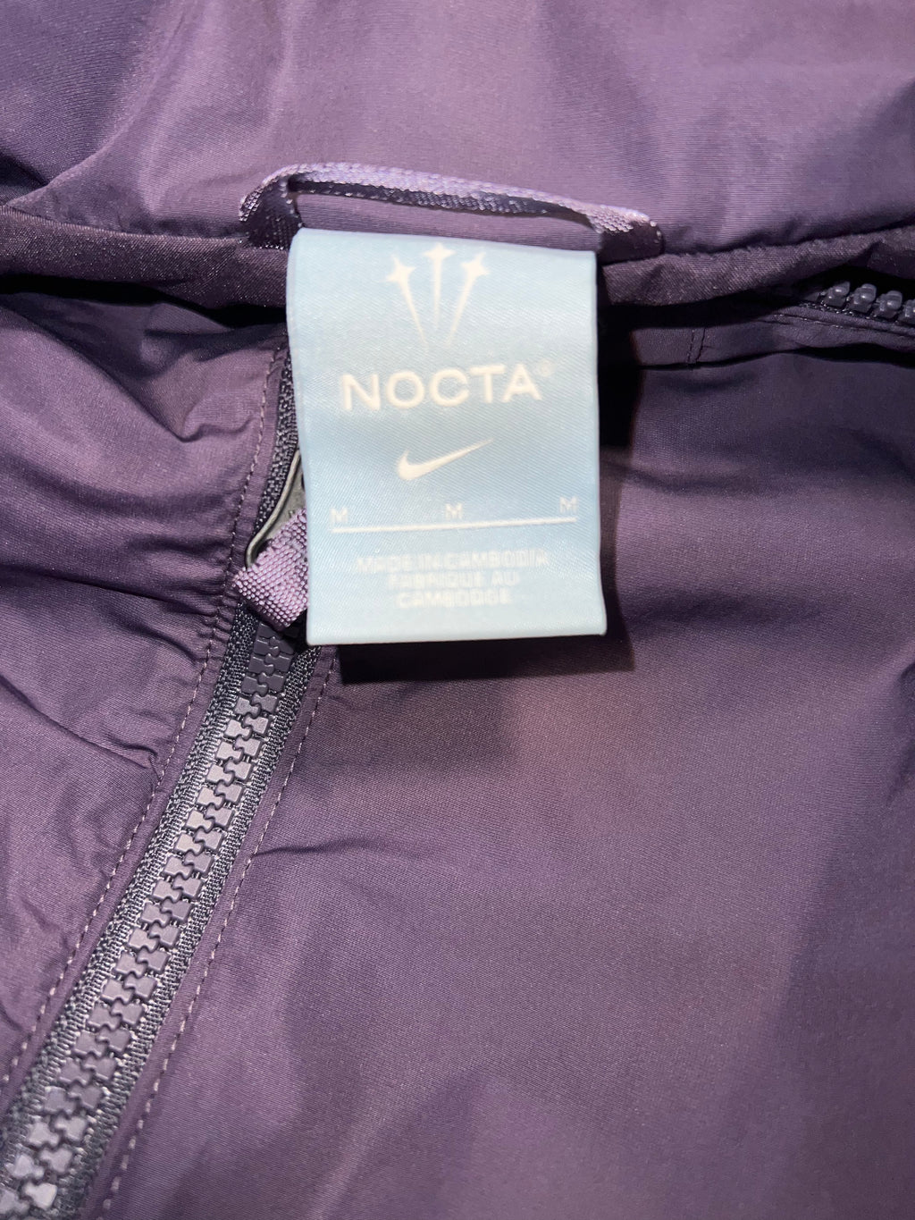 NOCTA Purple Track Jacket