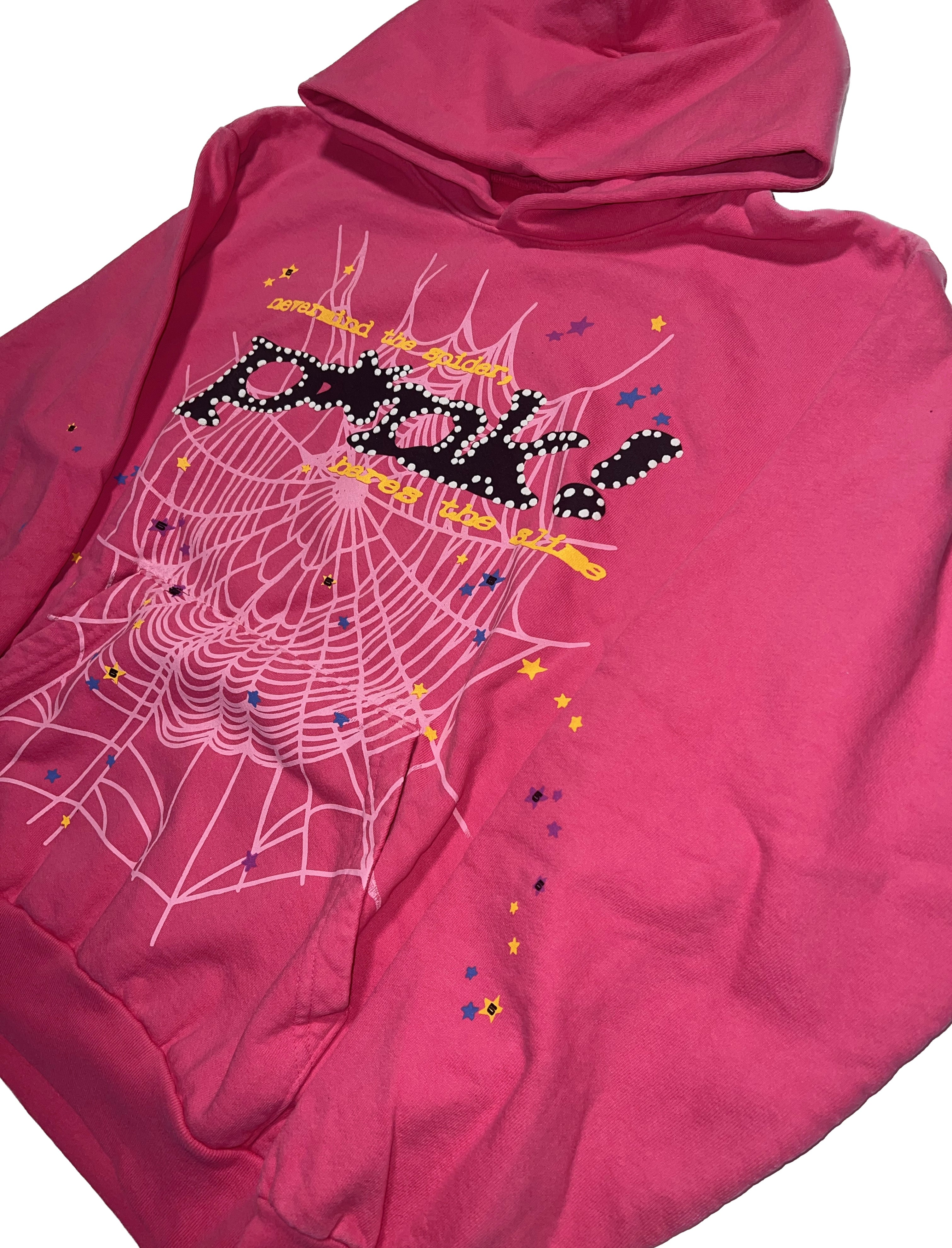 Sp5der P*NK Hoodie