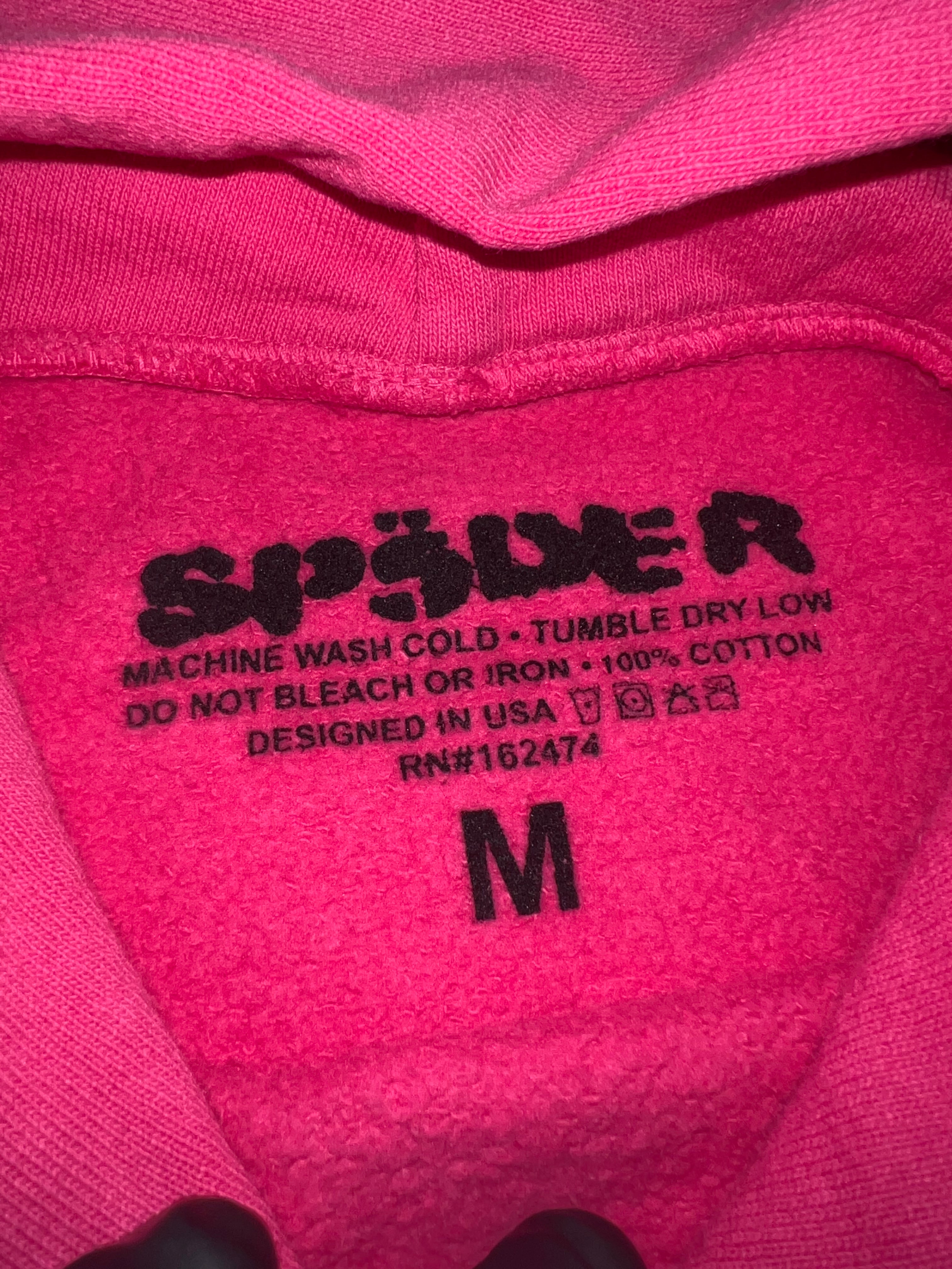 Sp5der P*NK Hoodie
