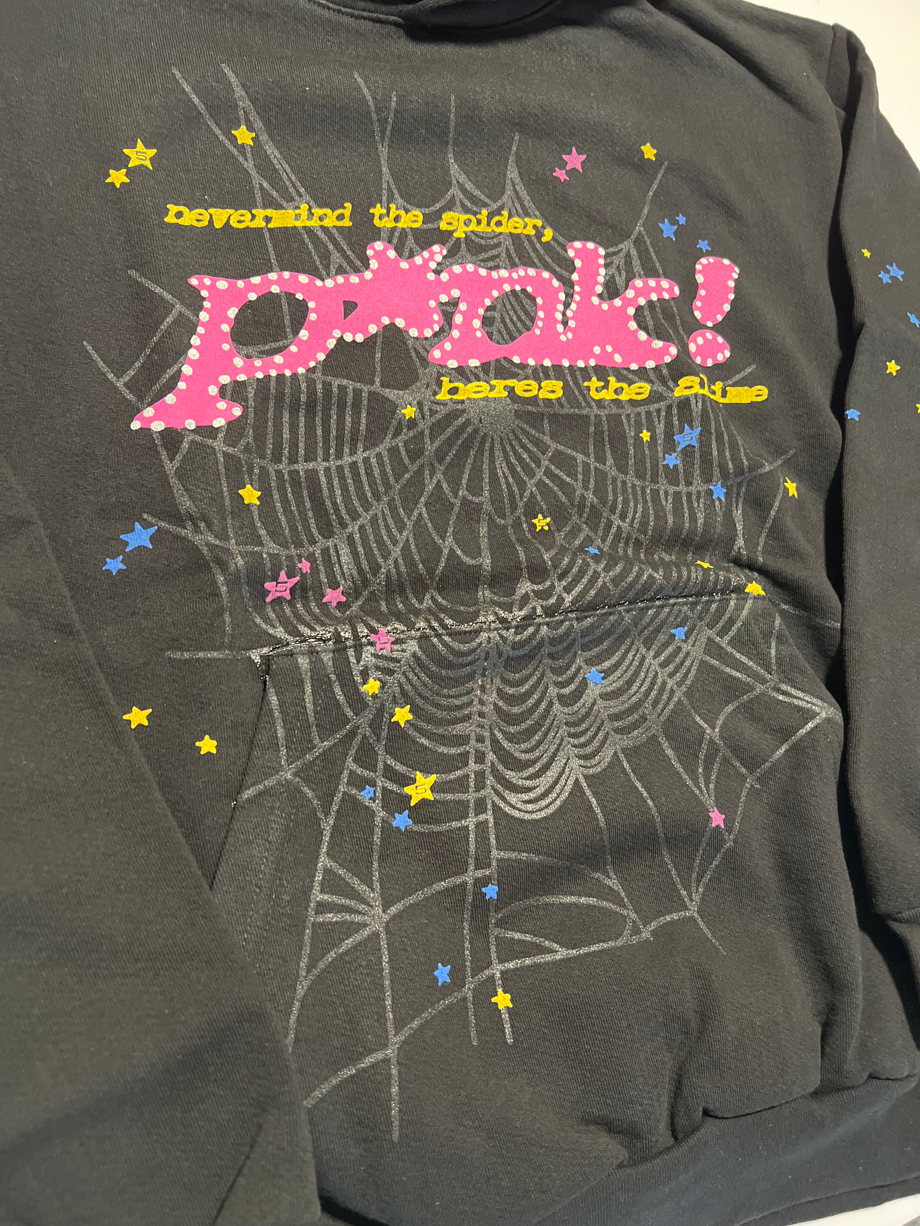 Sp5der P*NK Hoodie