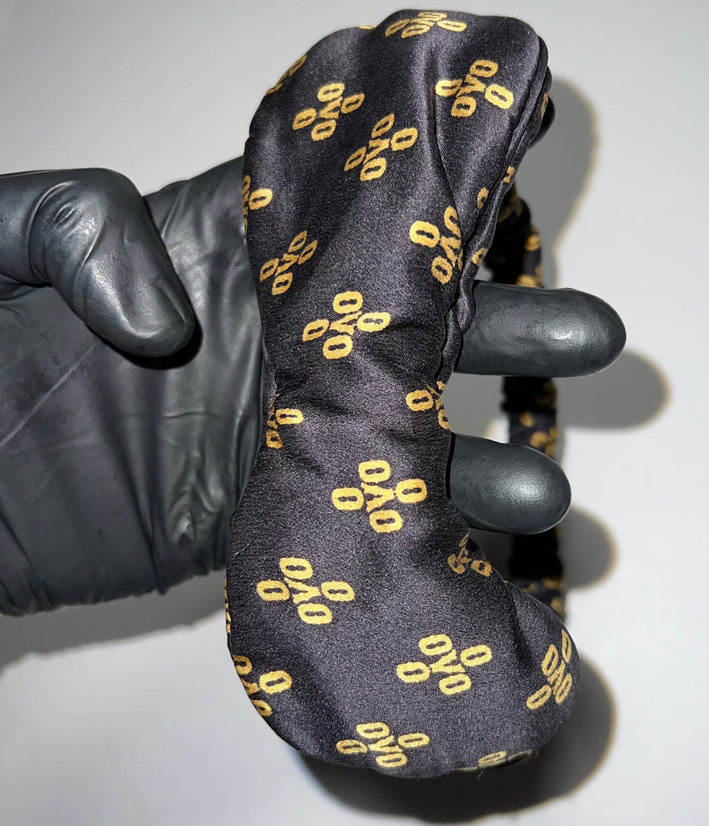OVO Monogram Silk Sleep Mask