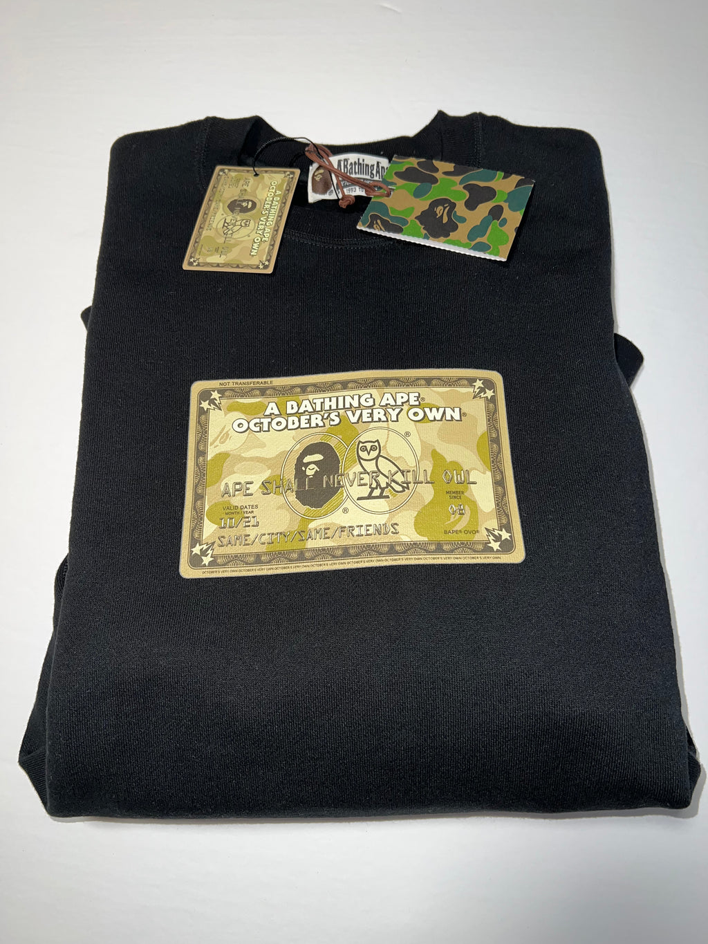 OVO x Bape Crewneck