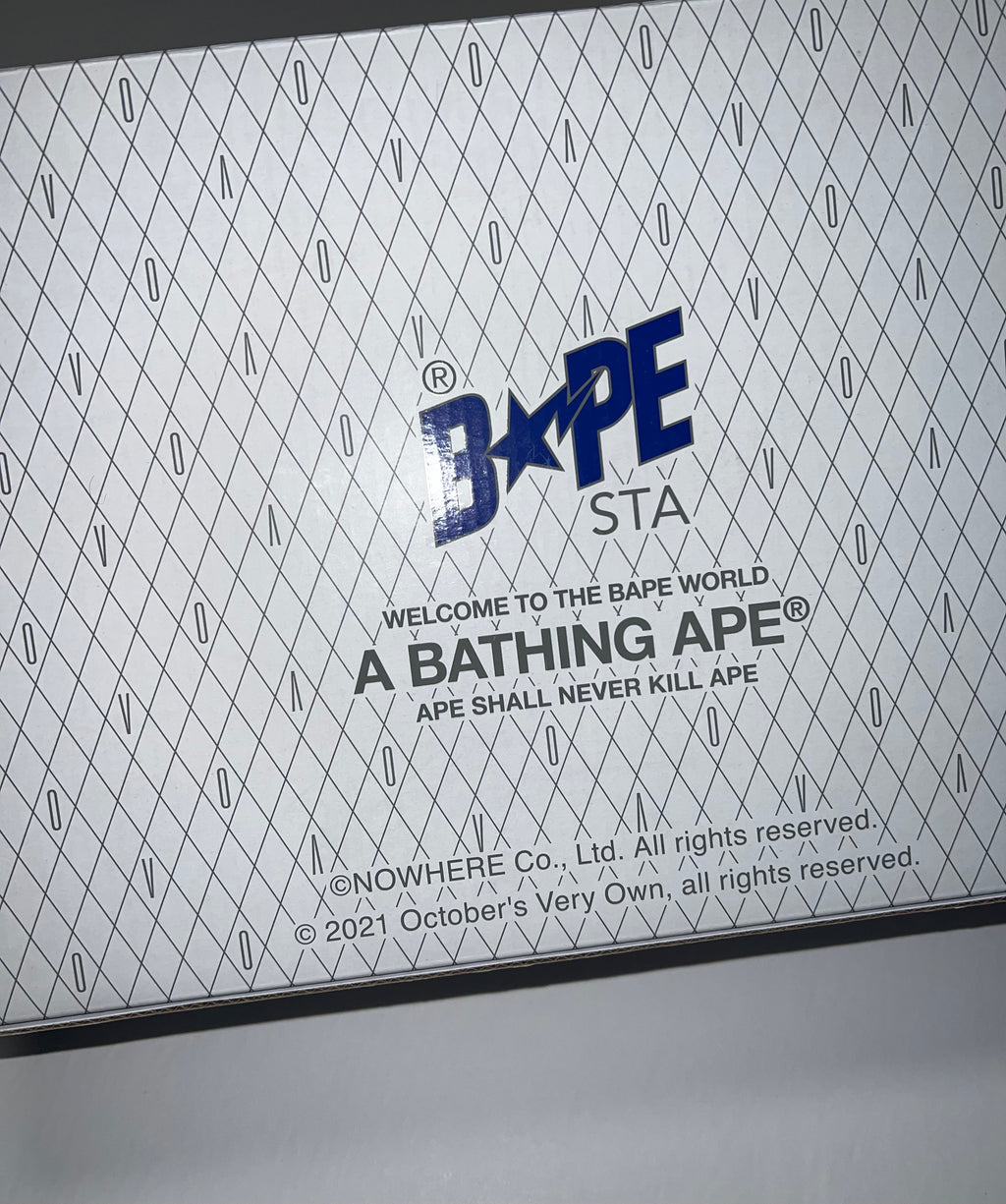 October’s Very Own x A Bathing Ape Bapesta