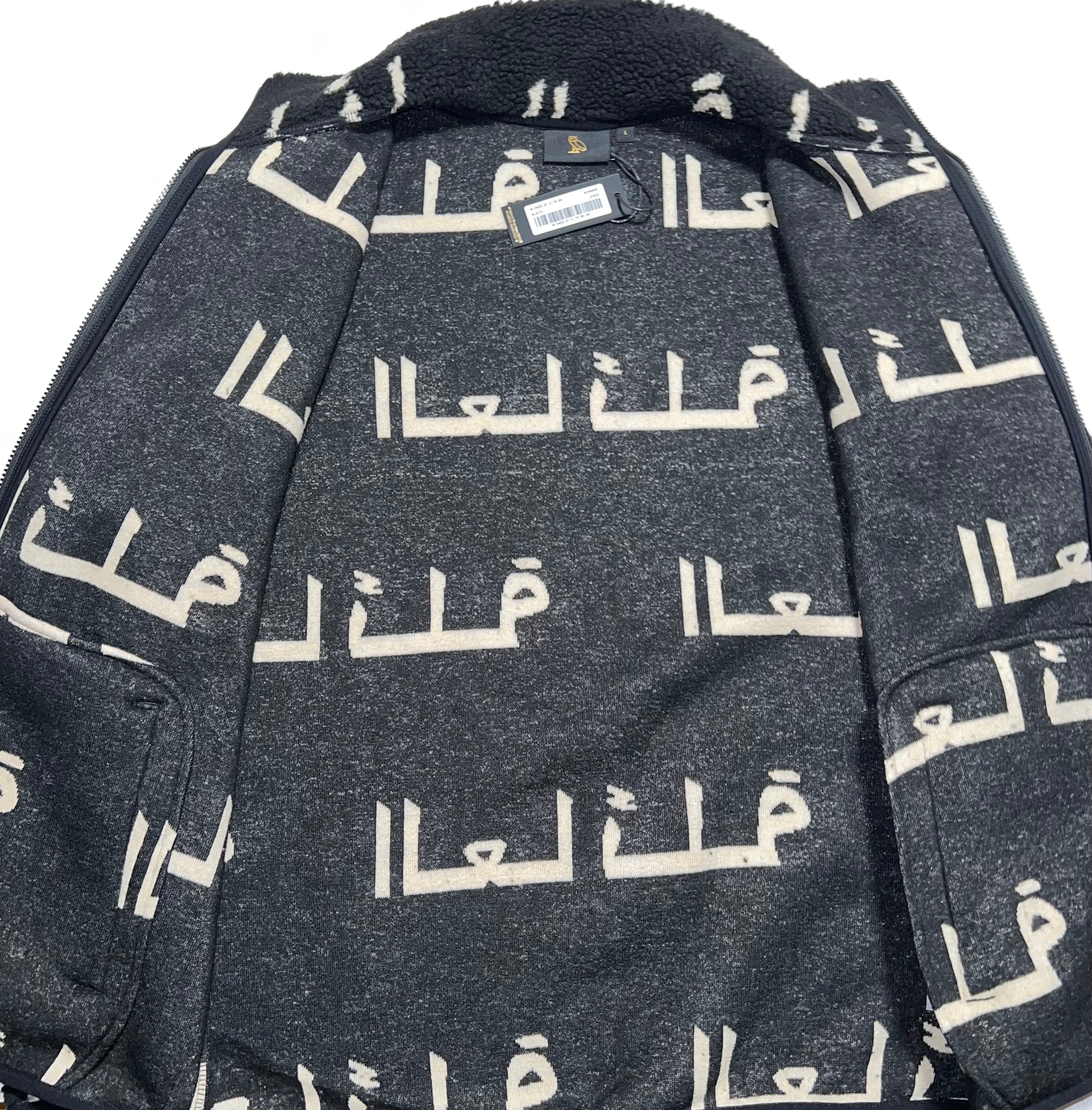 OVO Jacquard Sherpa Fleece Bomber