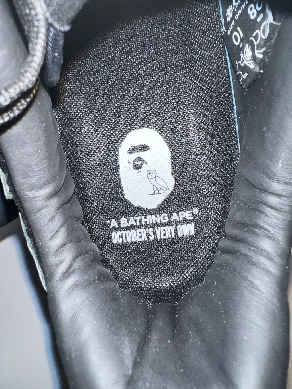 October’s Very Own x A Bathing Ape Bapesta