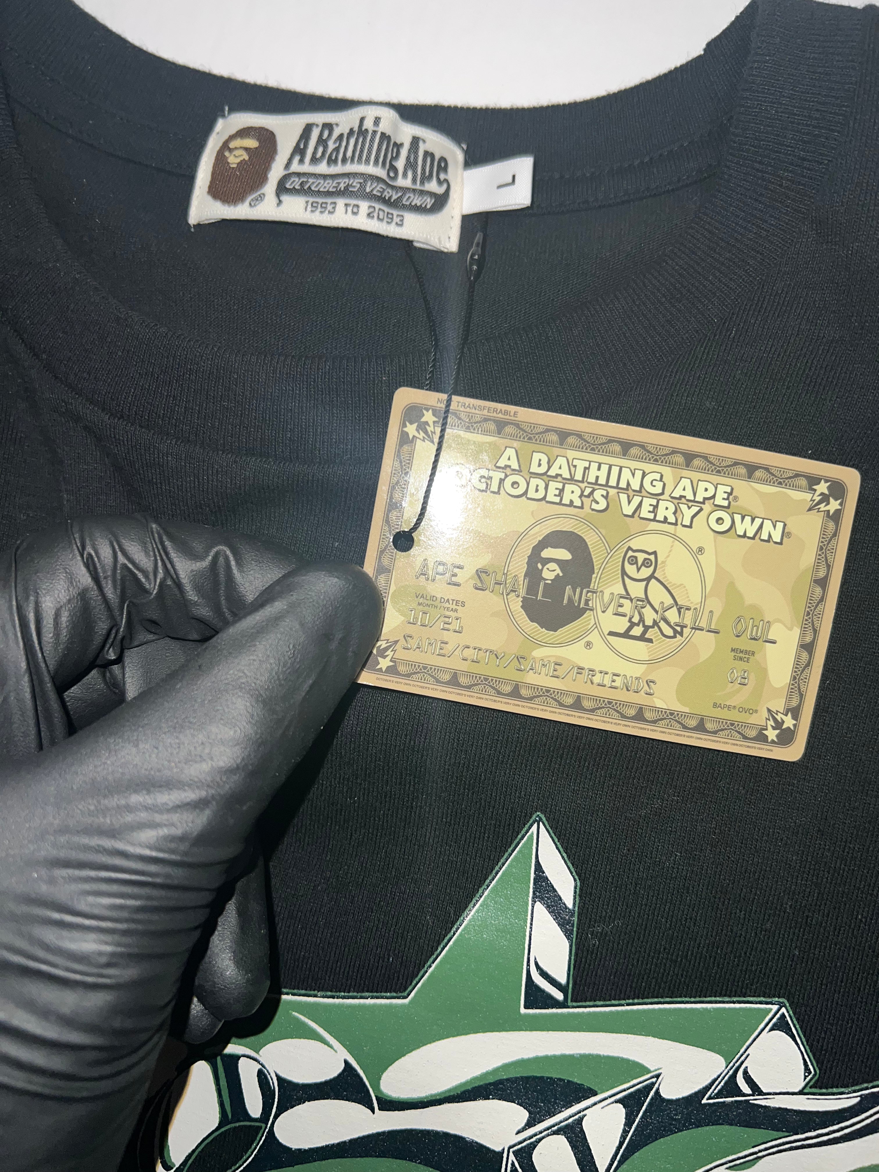 OVO x Bape Long Sleeve