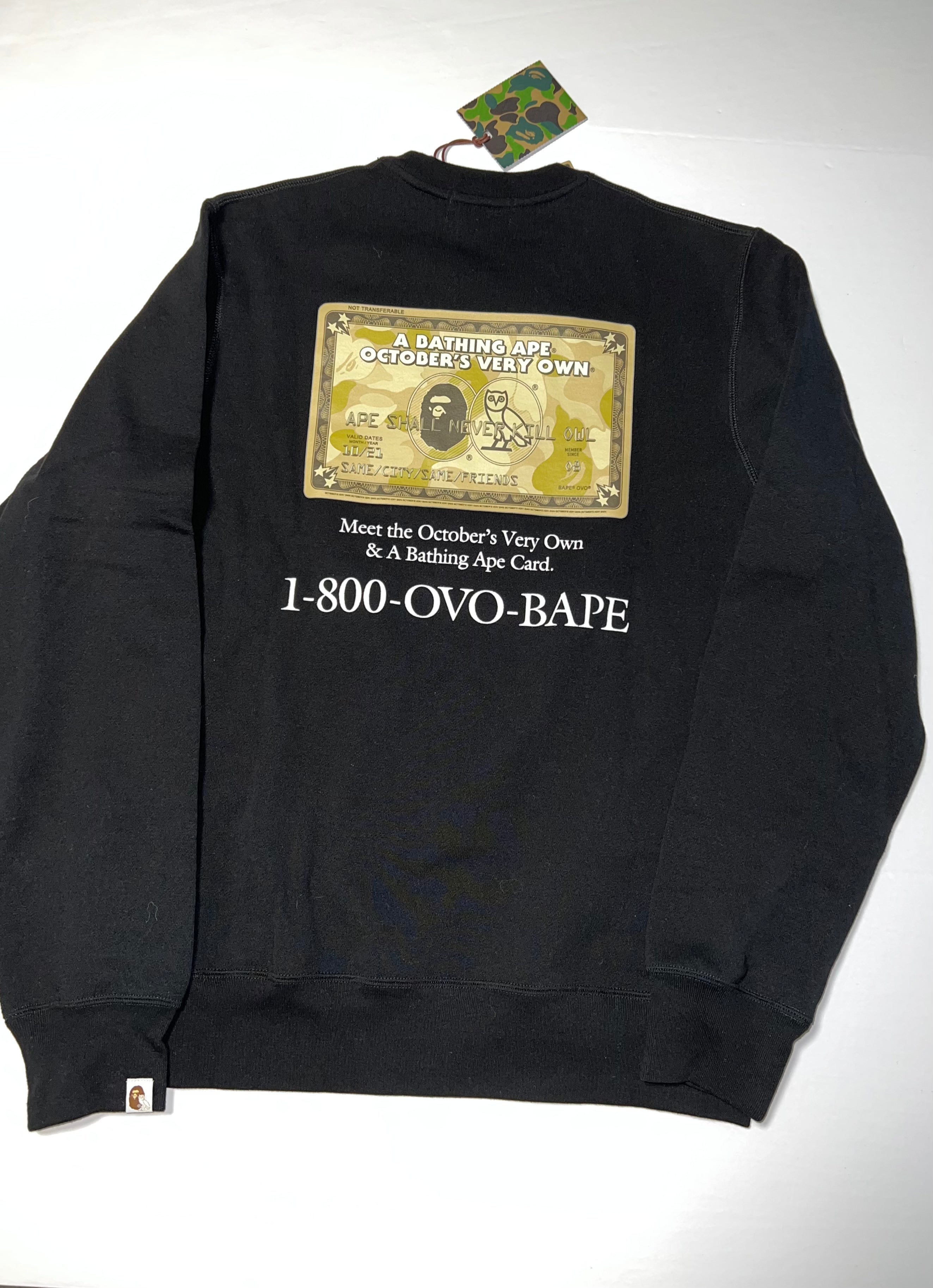 OVO x Bape Crewneck