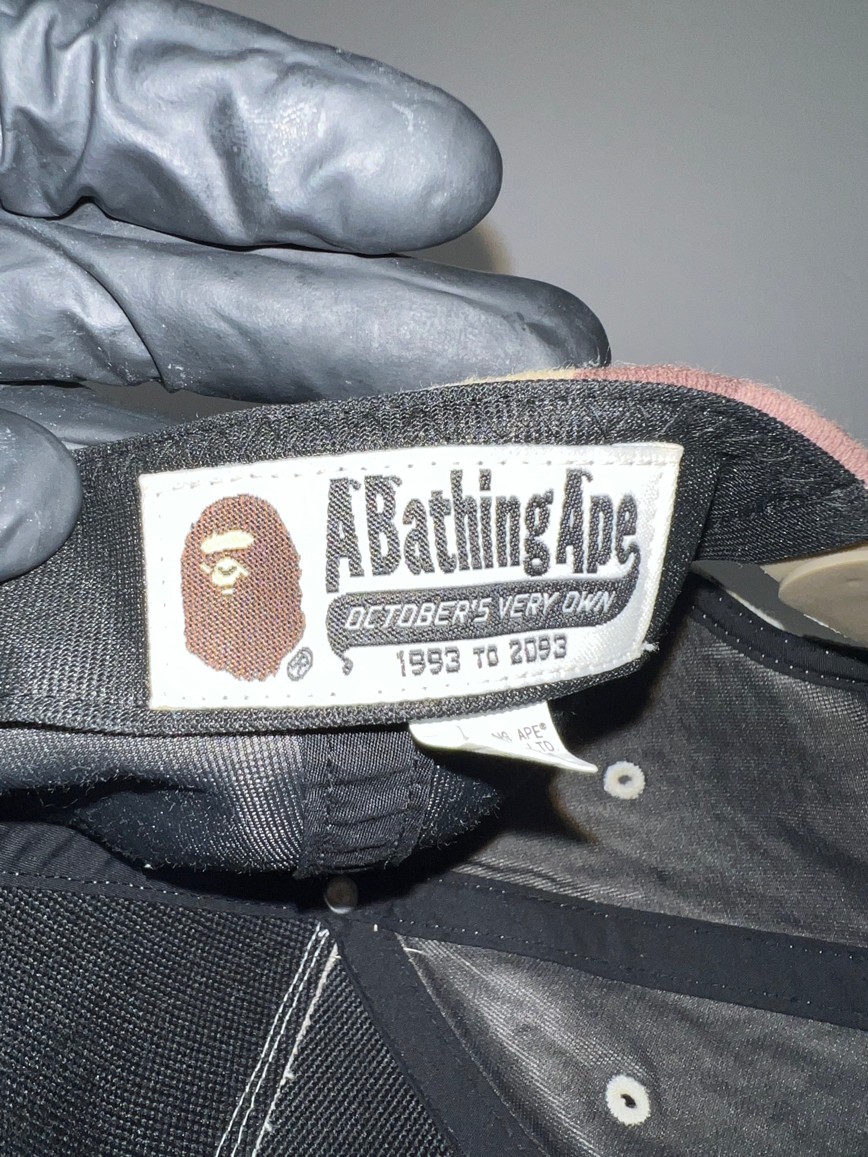 OVO x Bape Camo Trucker Hat