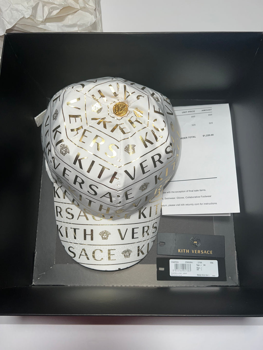 Kith x Versace Cap