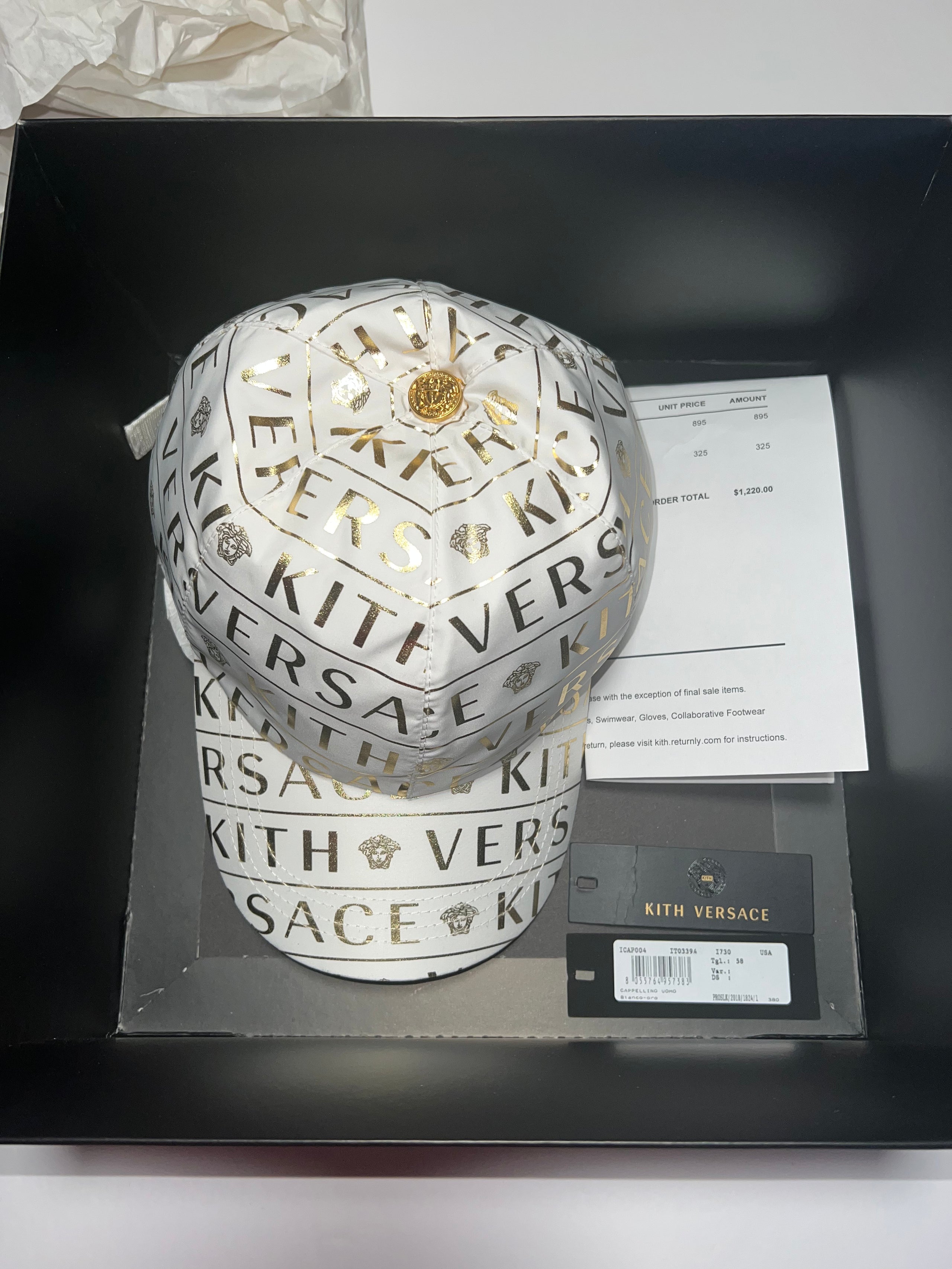 Kith x Versace Cap