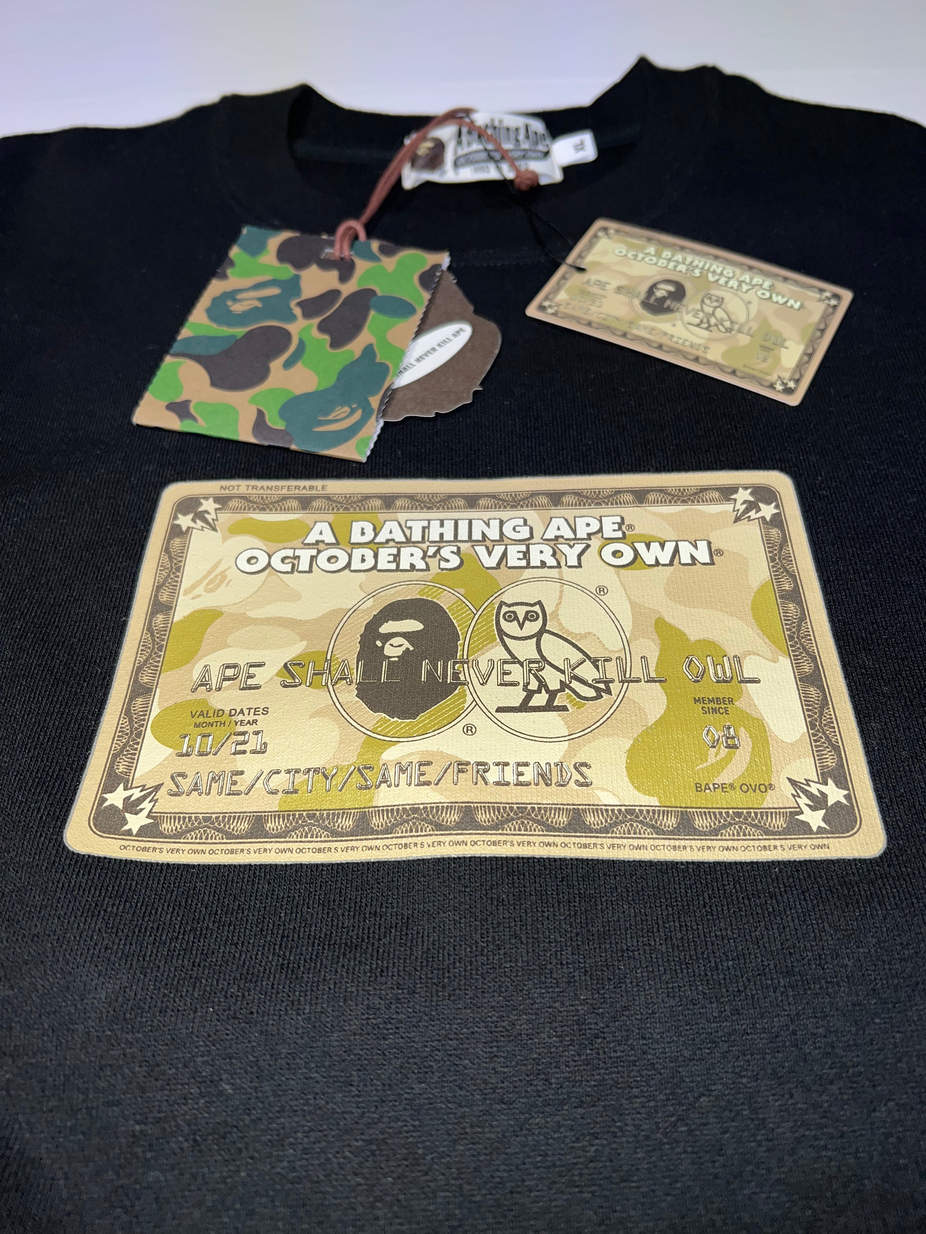 OVO x Bape Crewneck