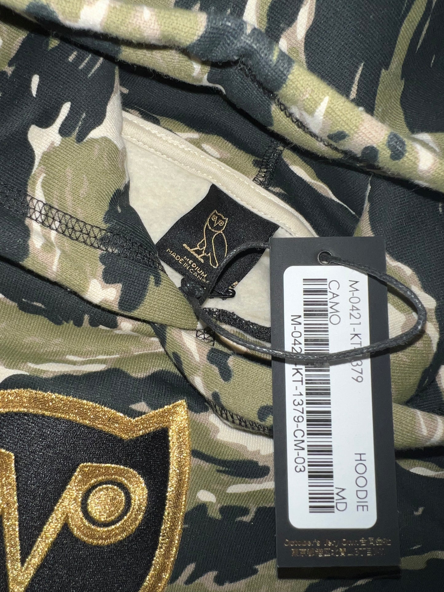 Ovo camo owl 2024 hoodie