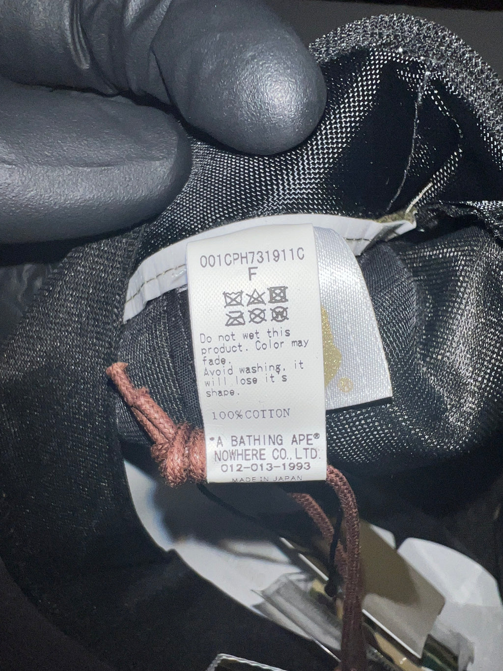 OVO x Bape Camo Trucker Hat